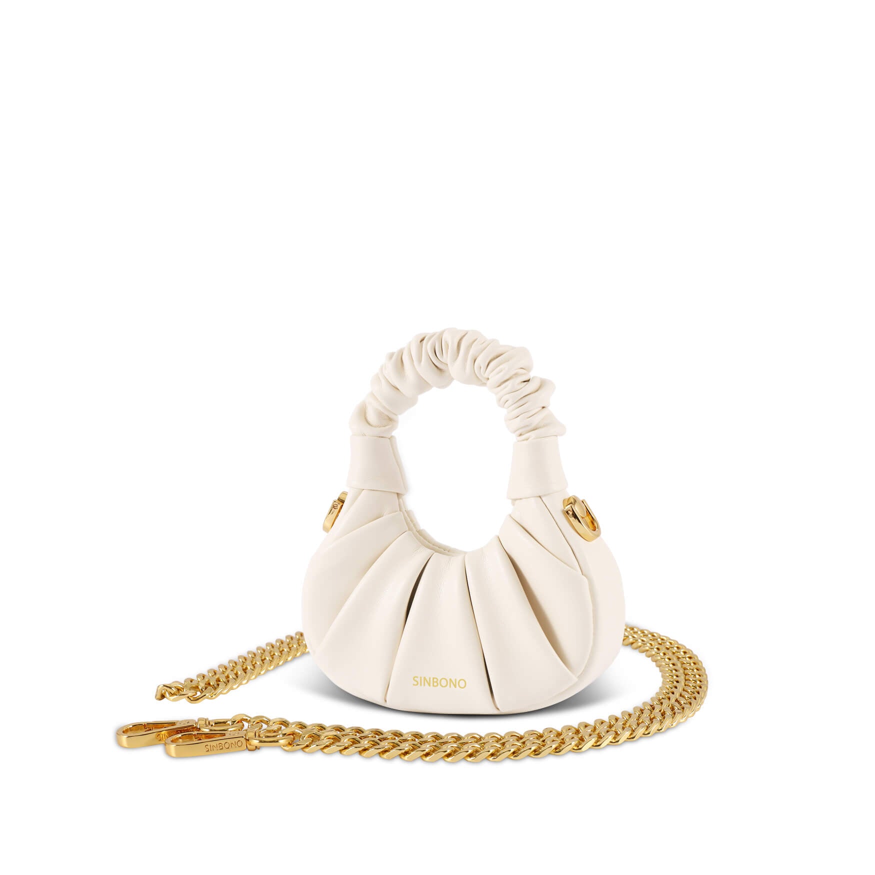SINBONO Mini Ava Vegan Handbag Ivory