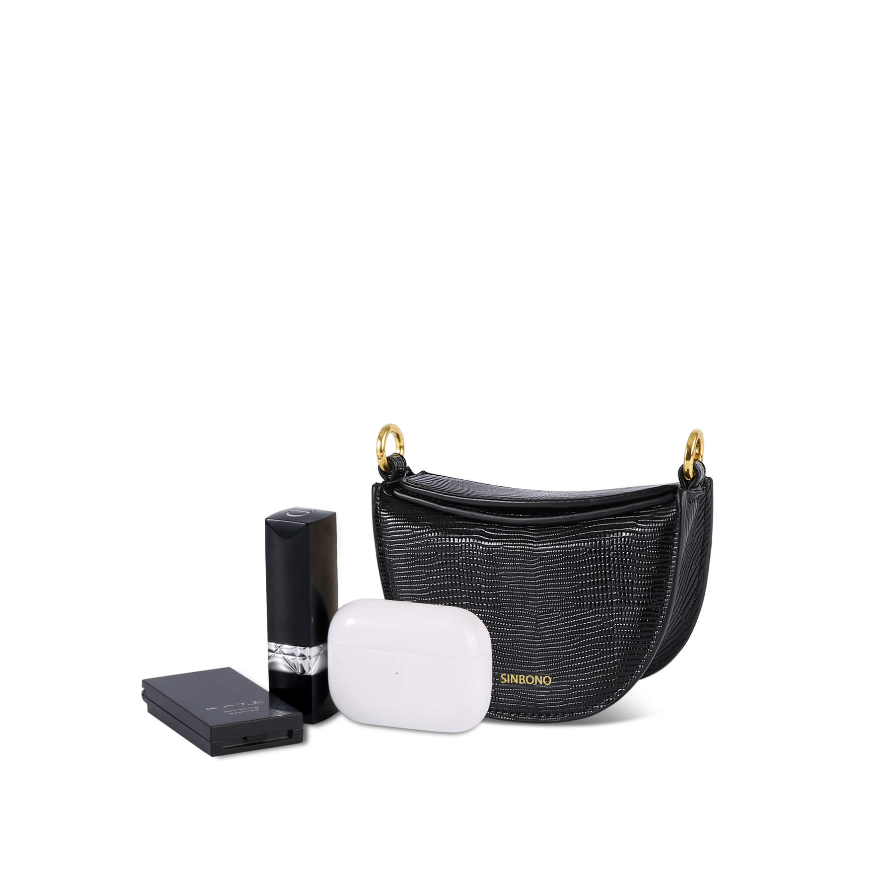 SINBONO Mini Kace Crossbody Bag Black