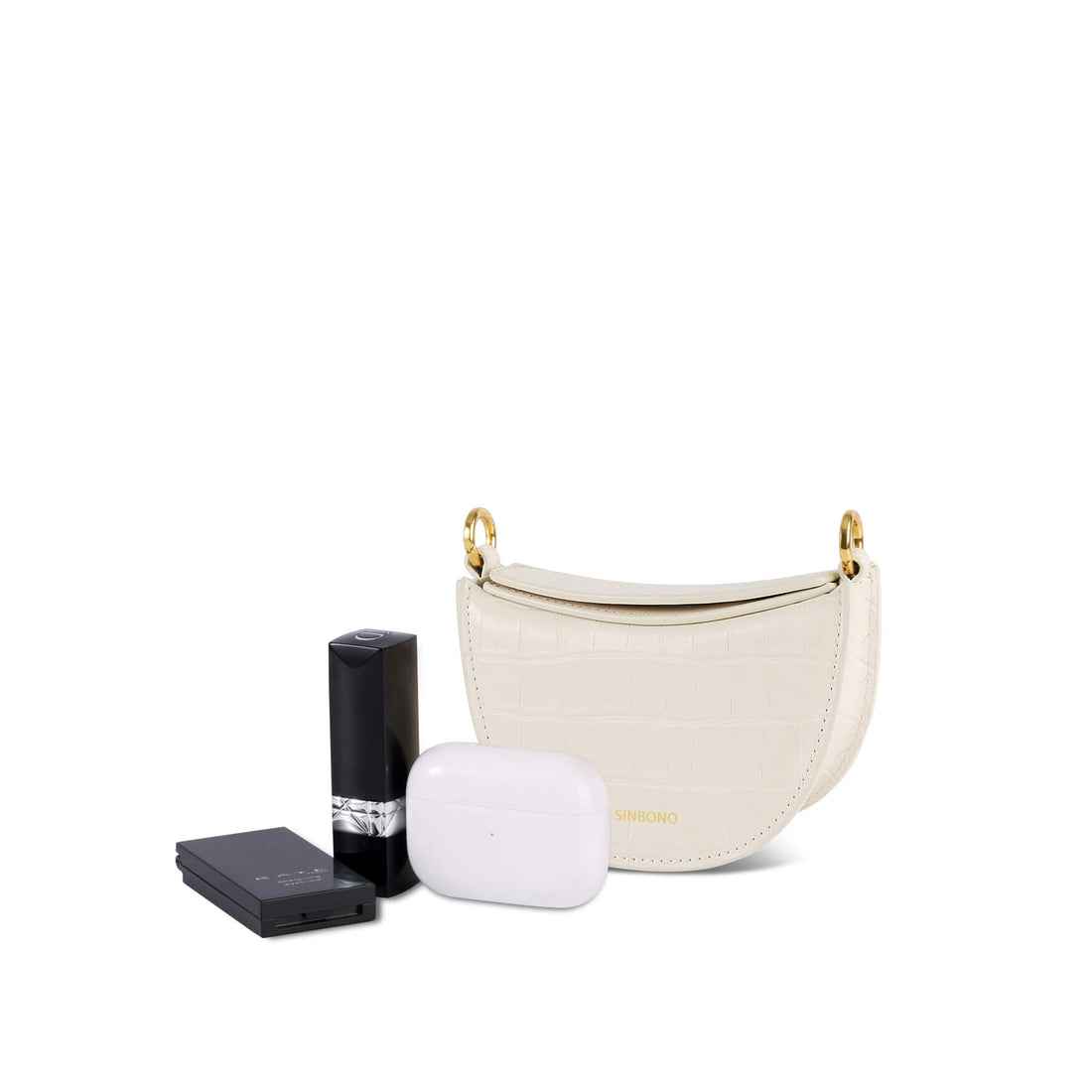 SINBONO Mini Kace Crossbody Bag Ivory