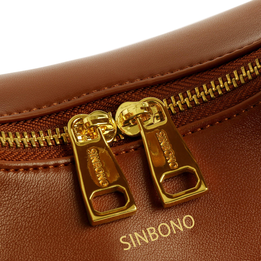 SINBONO Vienna Brown Handle Satchel Purse