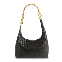 SINBONO Vienna Black Braided Women Classic Bag