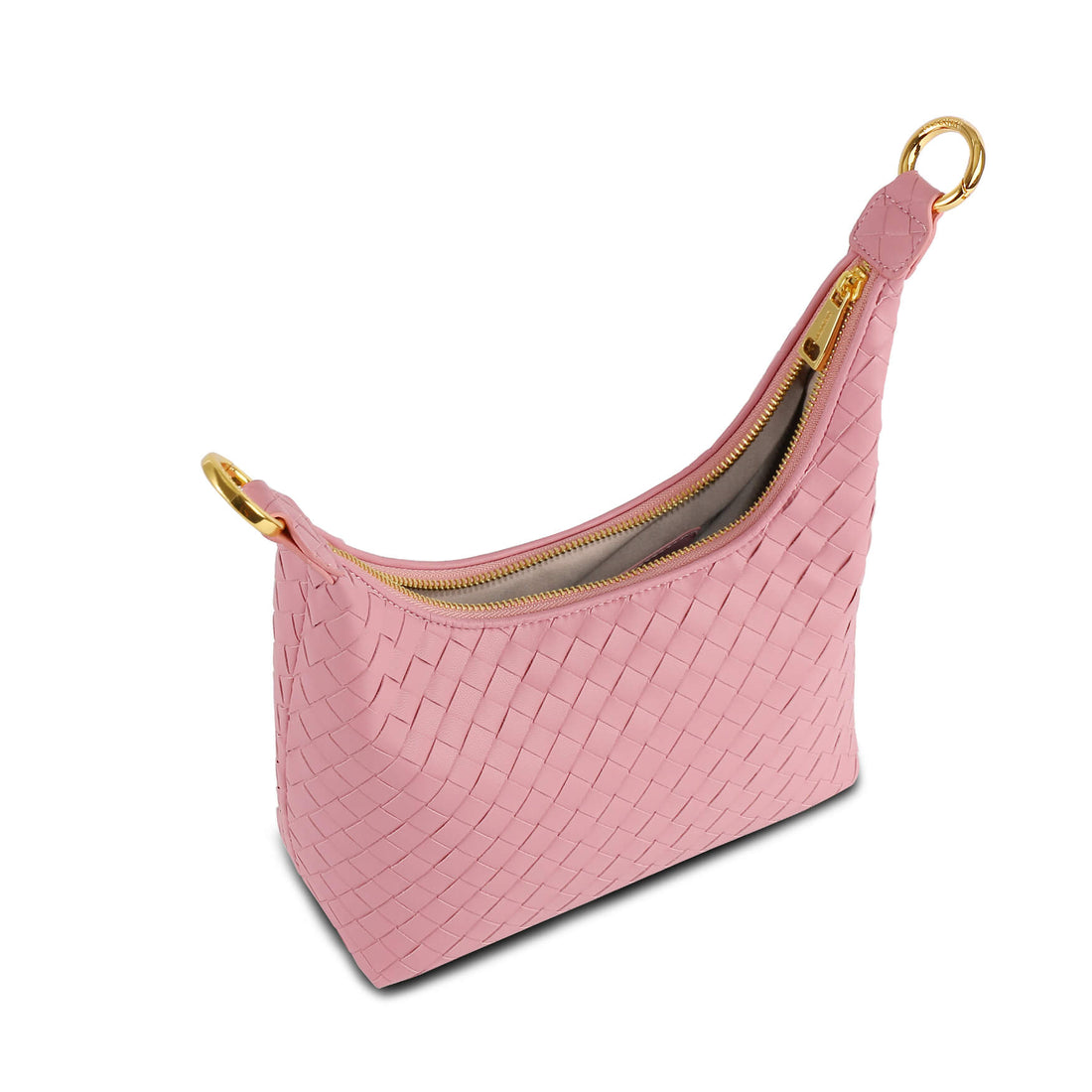 SINBONO Vienna Pink Shoulder Bag with Golden Strap