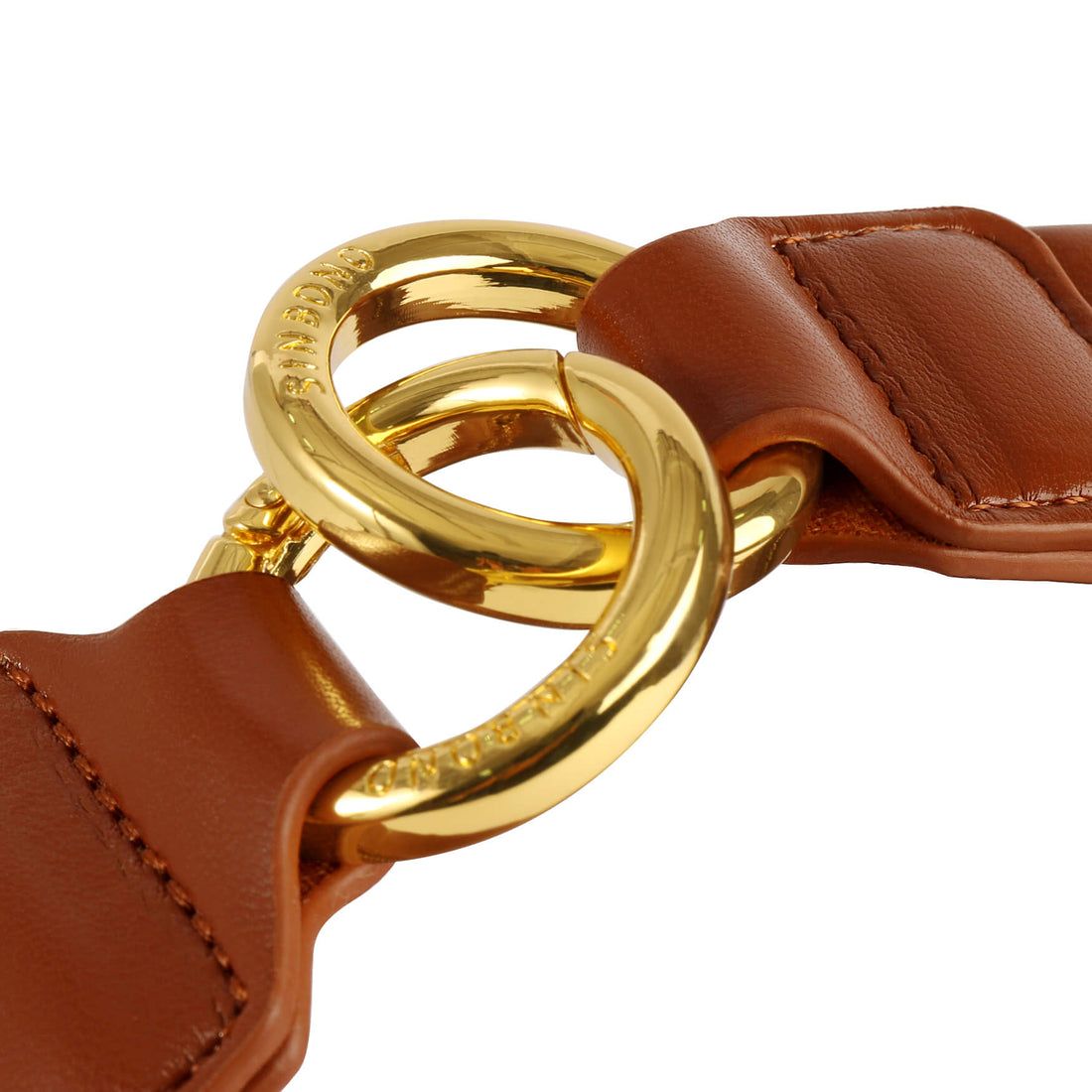 SINBONO Brown Leather Crossbody Shoulder Purse-Designed in USA 