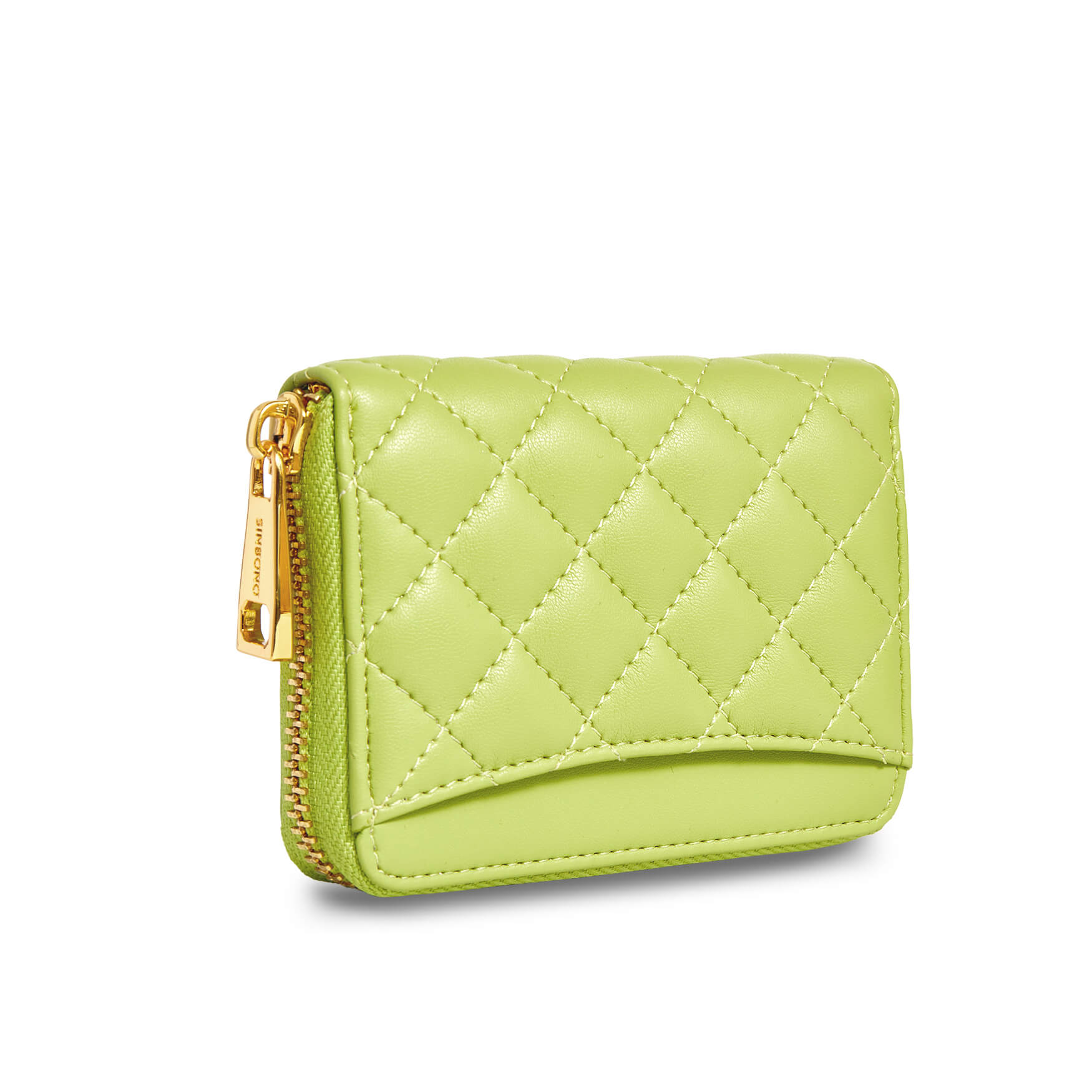 SINBONO Zip Card Holder Lime Green