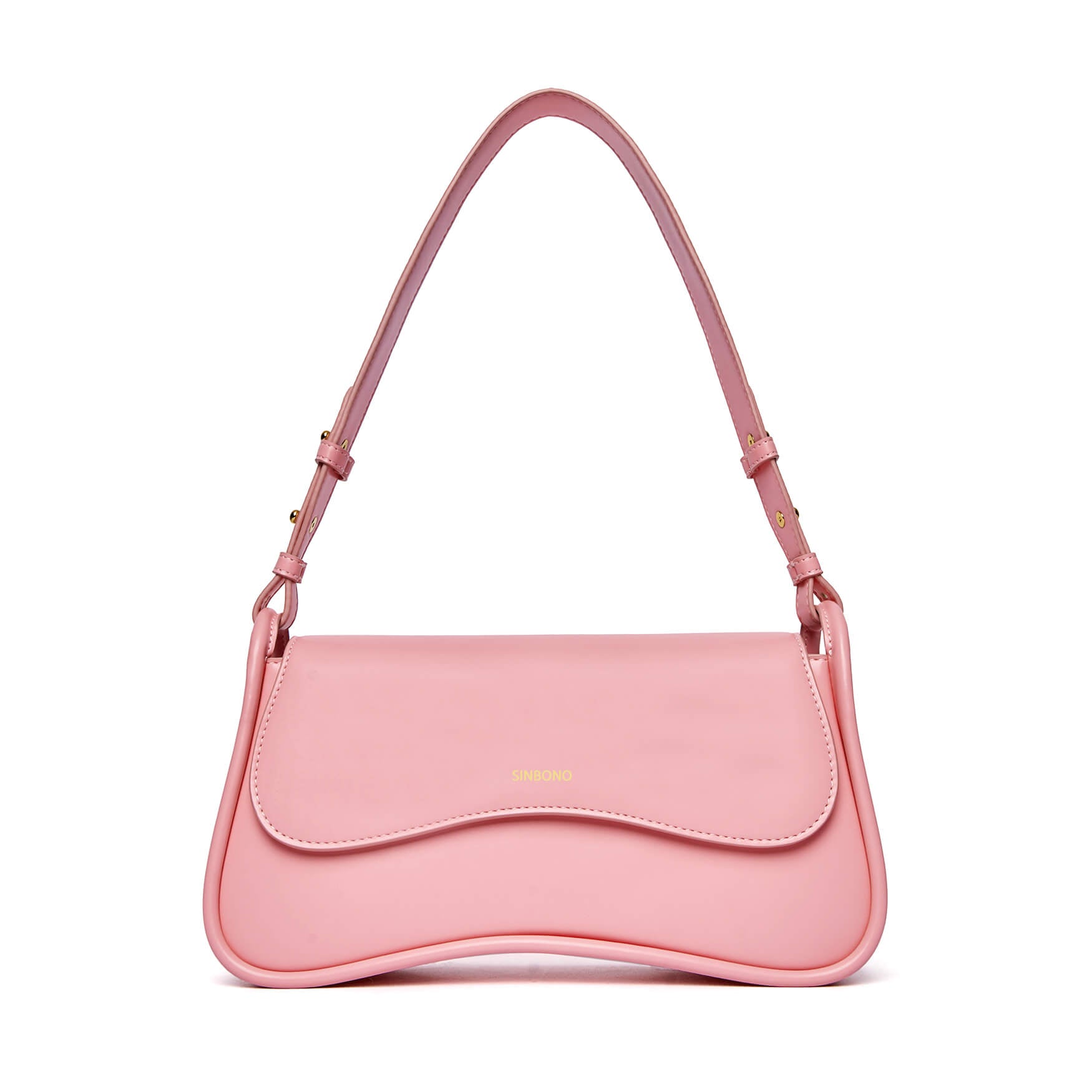 SINBONO Zoe Pink Shoulder Bag - Top Quality Women Leather Bag