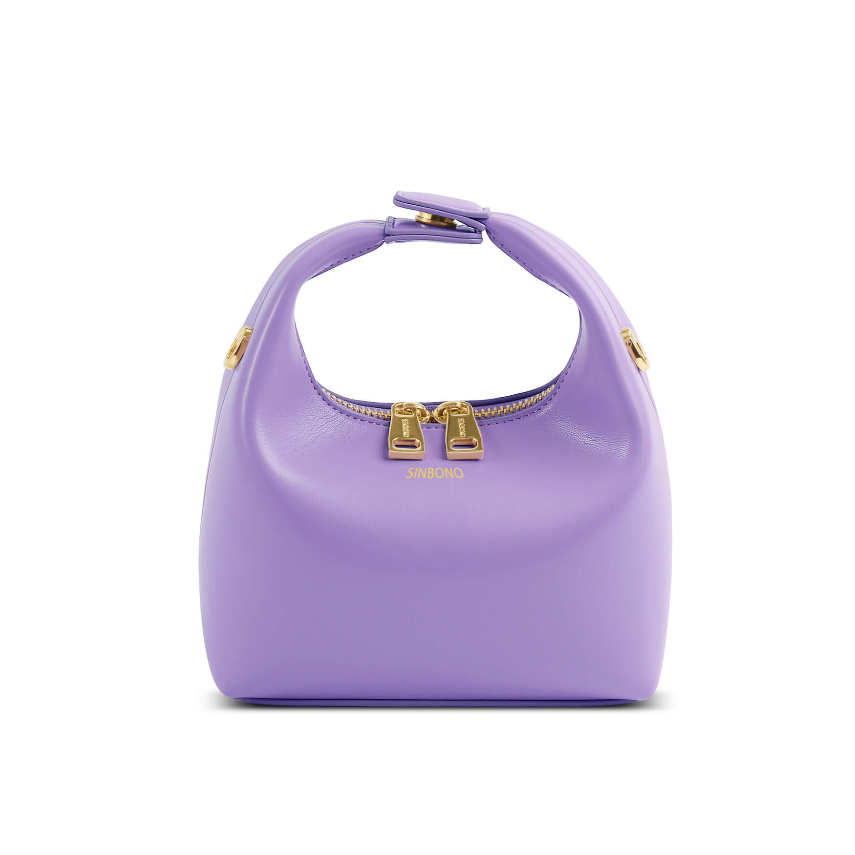 SINBONO Vienna Purple Leather Handbags -Vegan Leather Women Bag