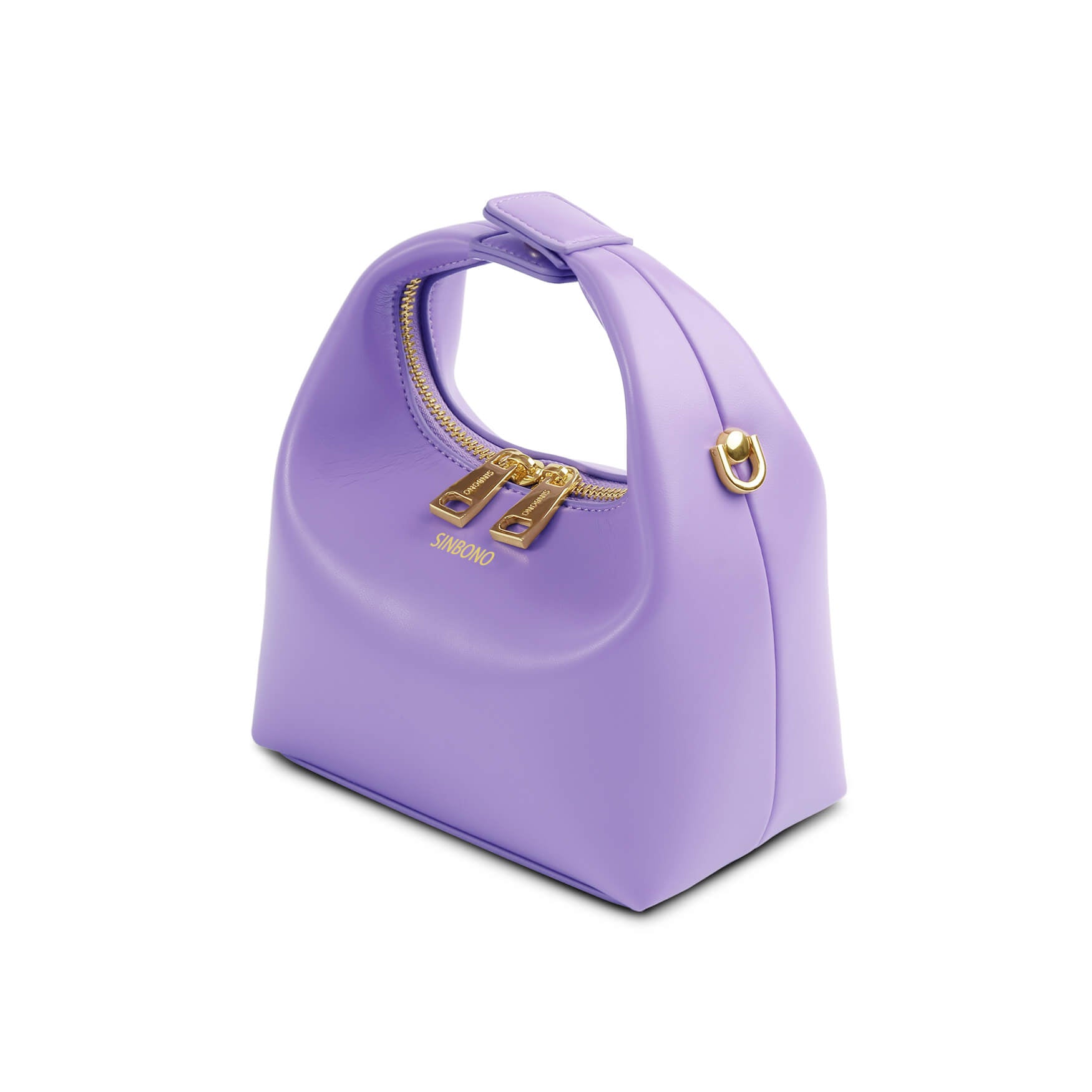 SINBONO Vienna Purple Leather Handbags -Vegan Leather Women Bag